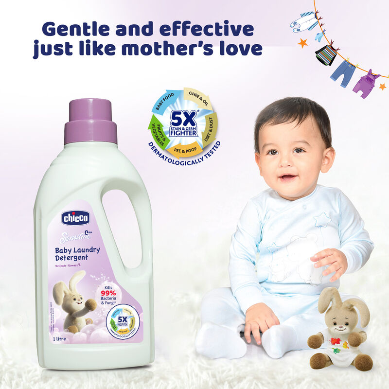 Baby Laundry Detergent (Delicate Flowers) (1L) image number null